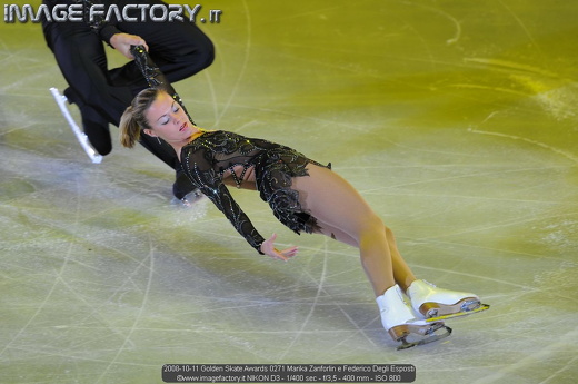 2008-10-11 Golden Skate Awards 0271 Marika Zanforlin e Federico Degli Esposti
